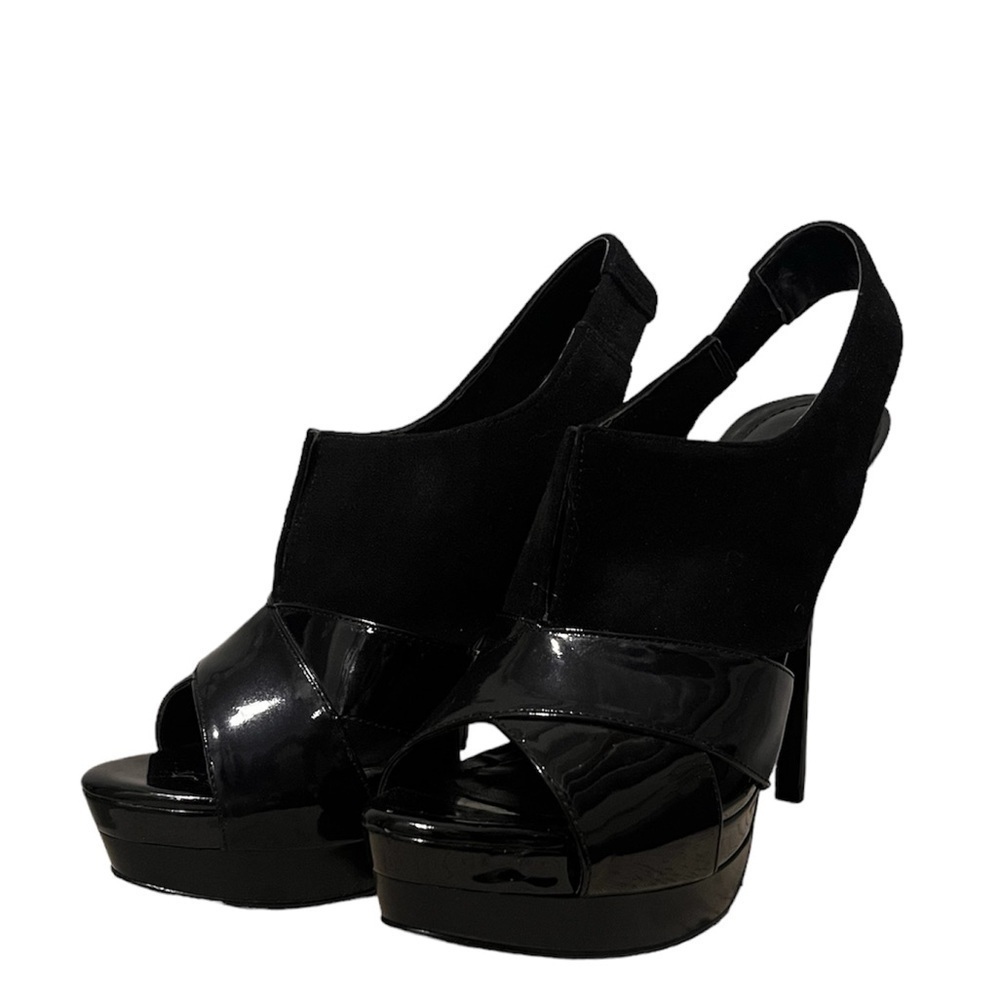 Vintage Used Stiletto heels 7.5 Jessica Simpson Edgewood Black Heels